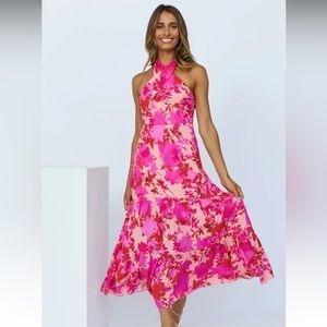 “Love Loop Midi” Hello Molly Dress. NWT